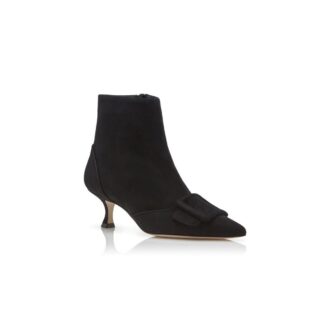 baylow schwarze stiefel aus wildleder mit schnallen detail 1 330x330 - BAYLOW Schwarze Stiefel aus Wildleder mit Schnallen-Detail